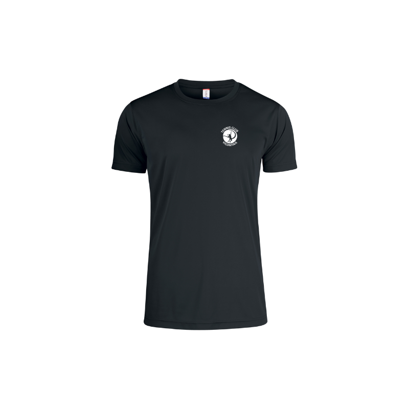 Maillot enfant entraînement noir Clique Active-T