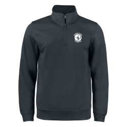 Sweat 1/2 zip enfant noir Clique Basic Active