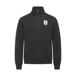 Sweat 1/2 zip adulte noir Clique Miami
