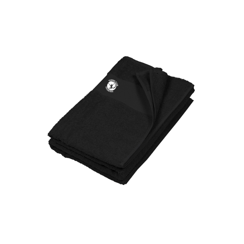 Serviette de bain noir Kariban
