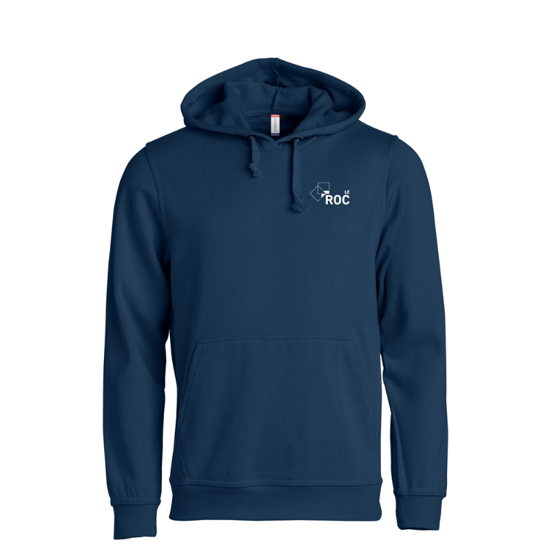 Sweat adulte marine Clique Basic Hoody