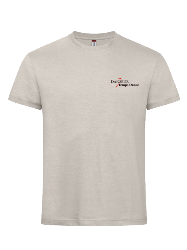 T-Shirt oversize adulte gris Clique Over-T Danseur 2