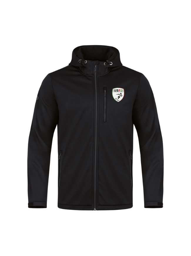Veste softshell enfant noir Jako Premium