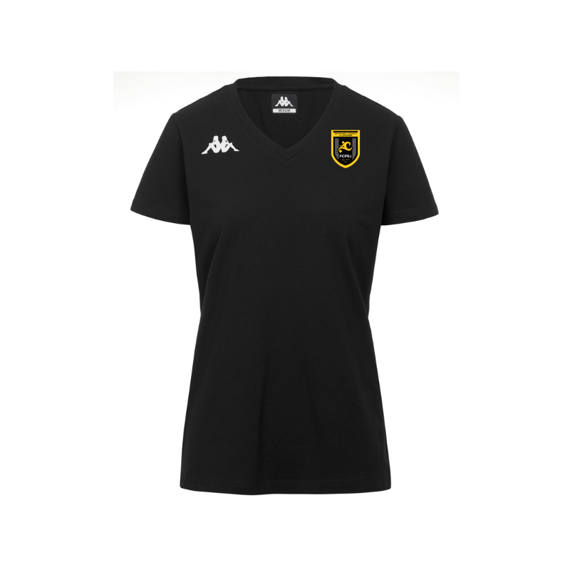 T-Shirt femme noir Kappa Brizza