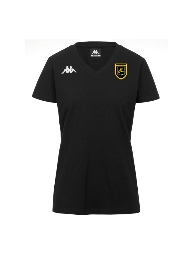 T-Shirt femme noir Kappa Brizza