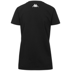 T-Shirt femme noir Kappa Brizza
