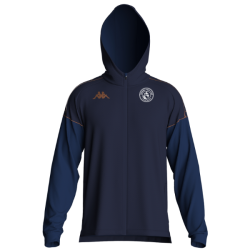 Veste capuche adulte marine Kappa Mevolo