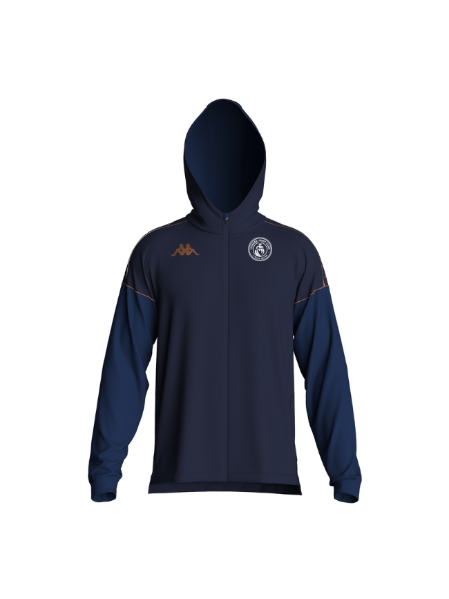 Veste capuche enfant marine Kappa Mevolo