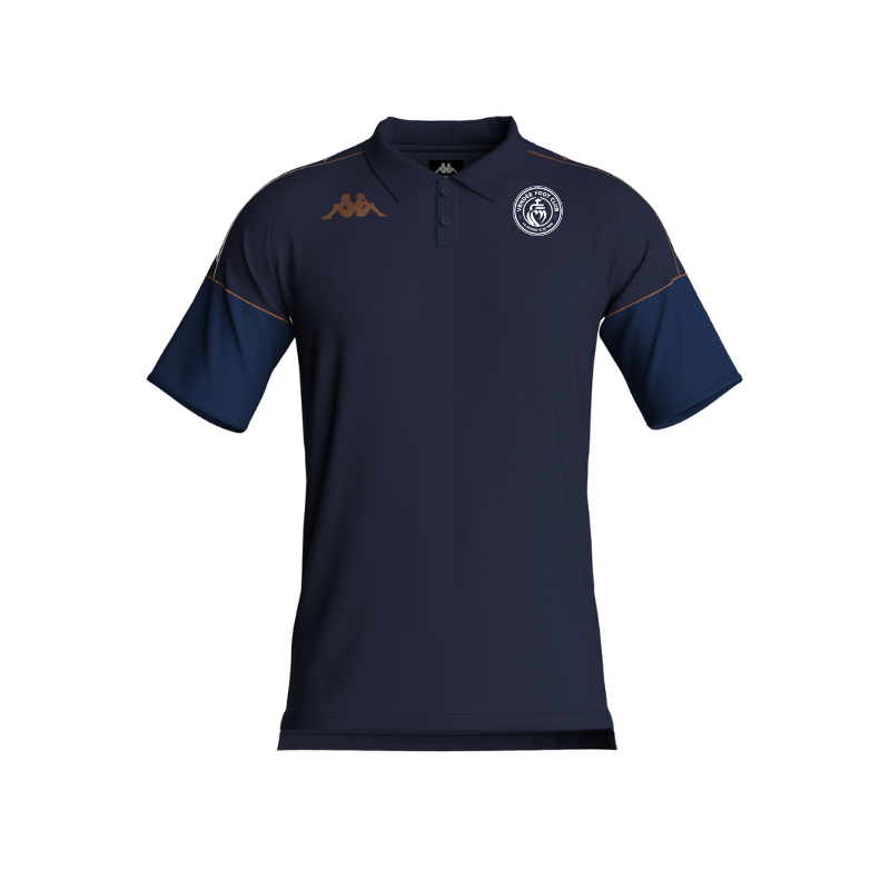 Polo adulte marine Kappa Mullio