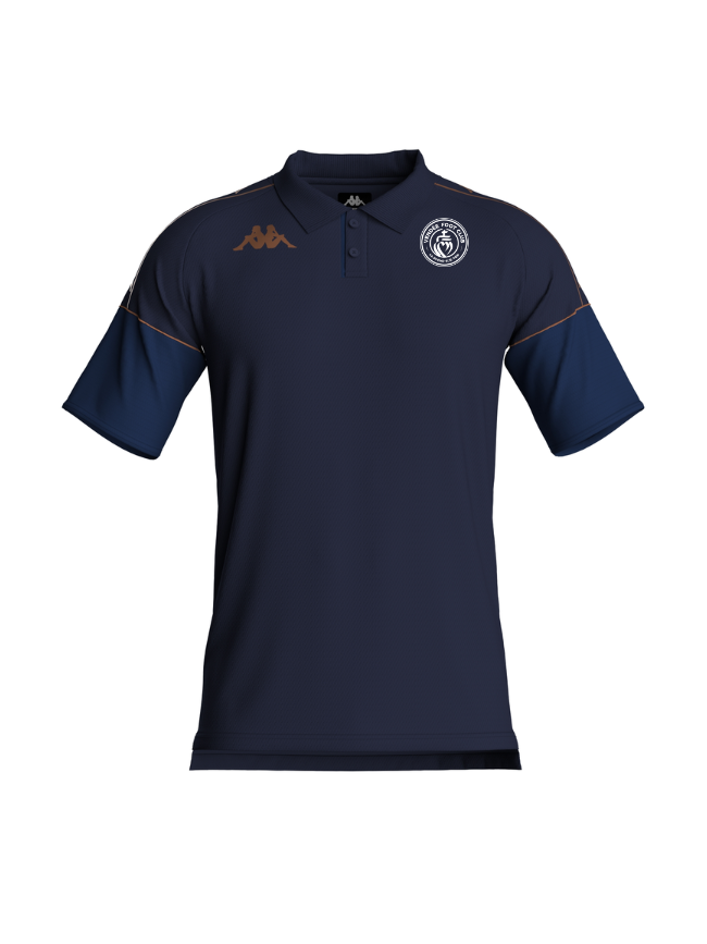 Polo adulte marine Kappa Mullio
