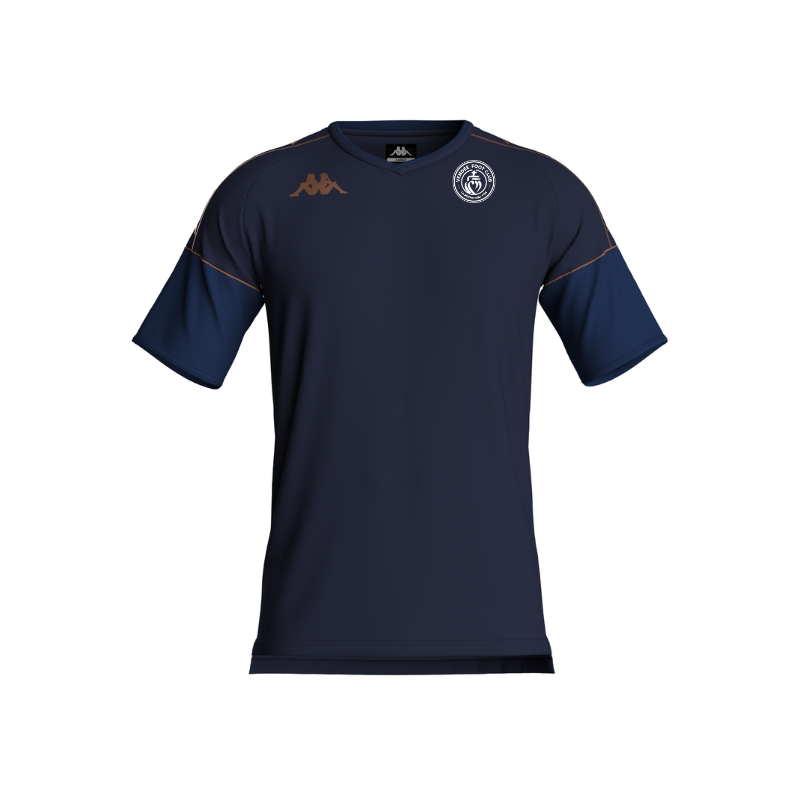 Maillot entraînement enfant marine Kappa Mianto