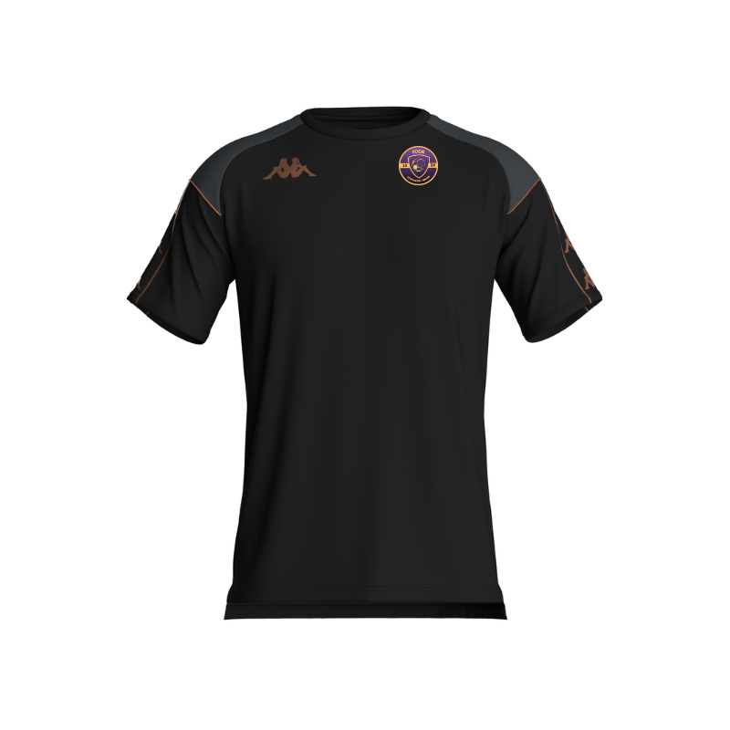T-Shirt adulte noir Kappa Mavio