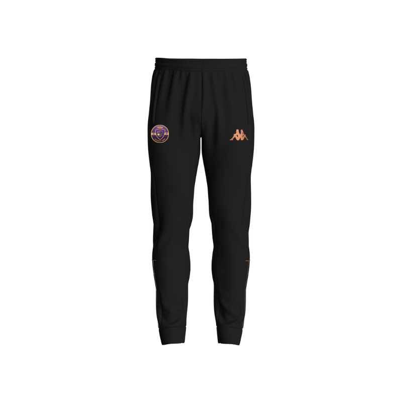 Pantalon coton adulte noir Kappa Maudo