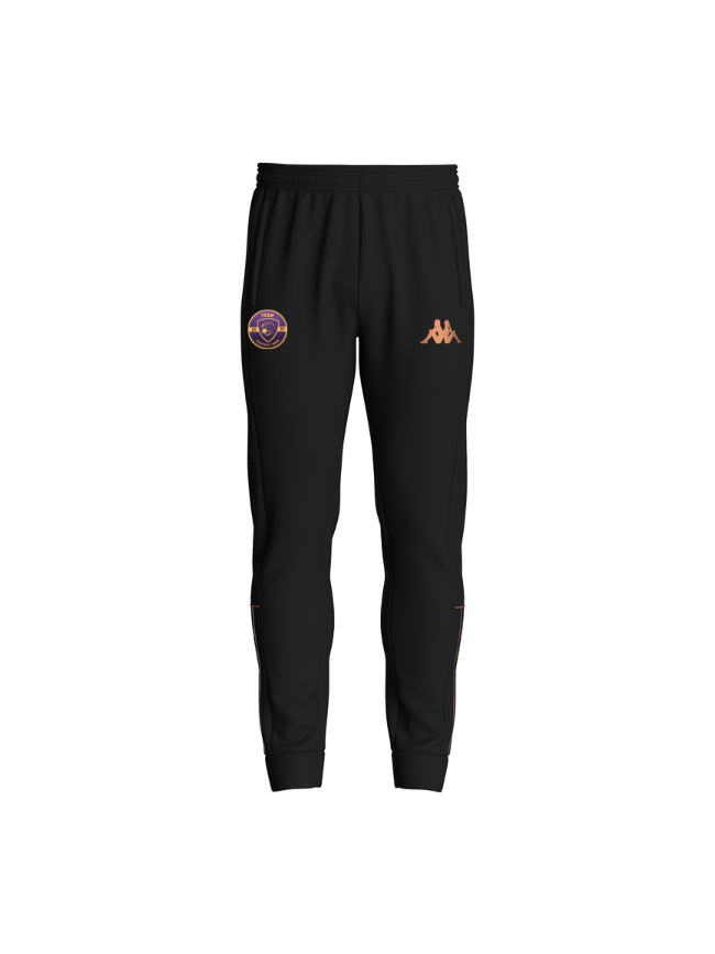Pantalon coton enfant noir Kappa Maudo