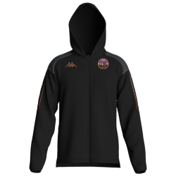 Veste capuche coton enfant noir Kappa Miordizi