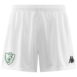 Short de rugby adulte blanc Kappa Sanremo