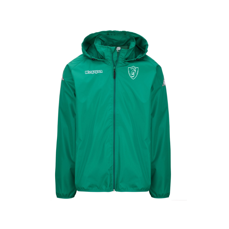 Coupe-vent adulte vert Kappa Martio