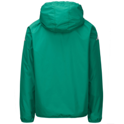 Coupe-vent enfant vert Kappa Martio