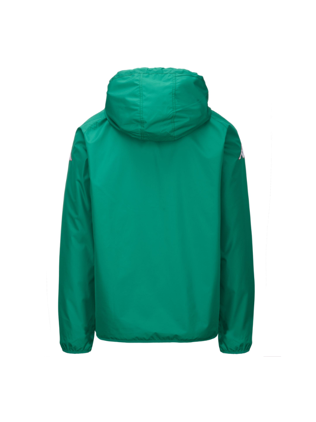 Coupe-vent enfant vert Kappa Martio