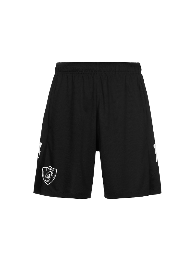 Short zip adulte noir Kappa Luviozip
