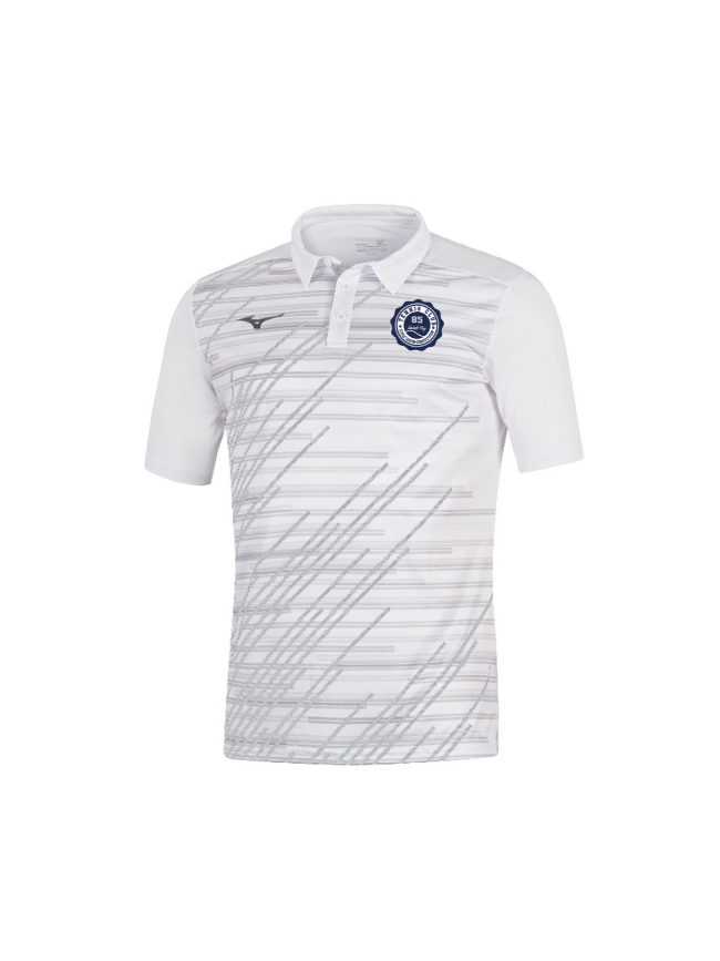 Polo adulte blanc Mizuno Chiba