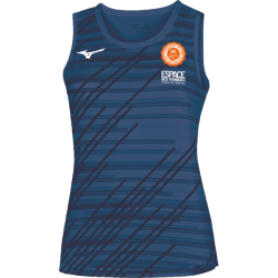 Débardeur femme marine Mizuno Chiba