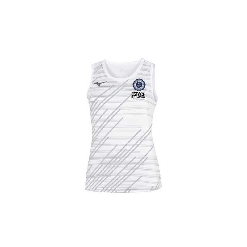 Débardeur femme blanc Mizuno Chiba