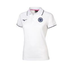 Polo femme blanc Mizuno