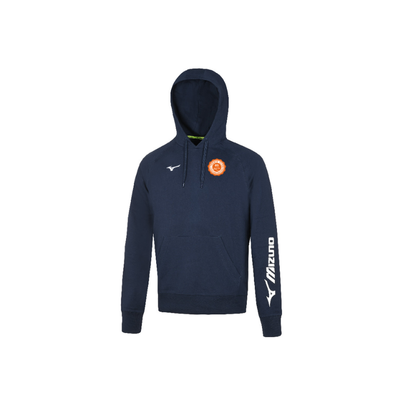 Sweat capuche enfant marine Mizuno Terry