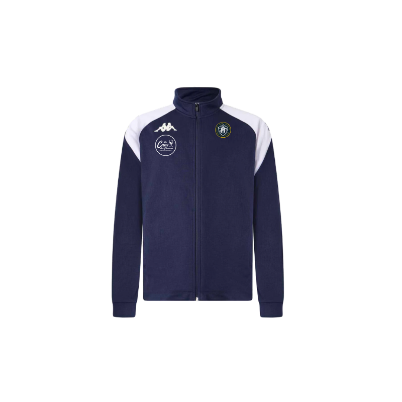 Veste de présentation officielle adulte marine Kappa Lenno