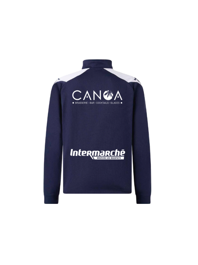 Veste de présentation officielle adulte marine Kappa Lenno