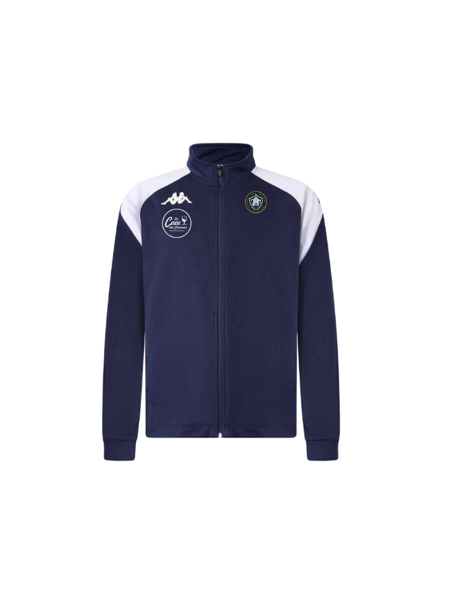 Veste de présentation officielle enfant marine Kappa Lenno
