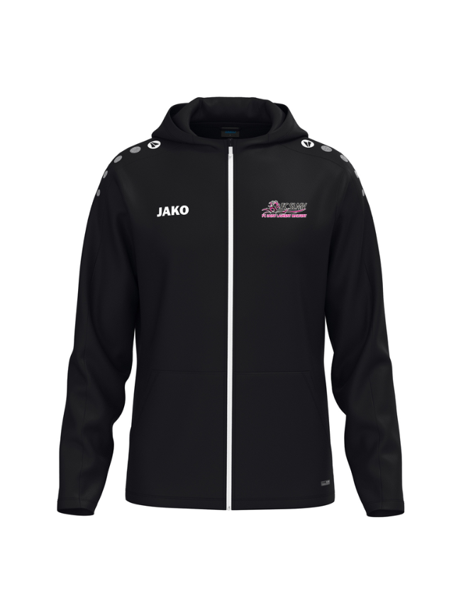 Veste capuche adulte noir Jako One