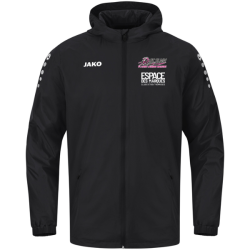 Veste de pluie enfant noir Jako Team 2.0