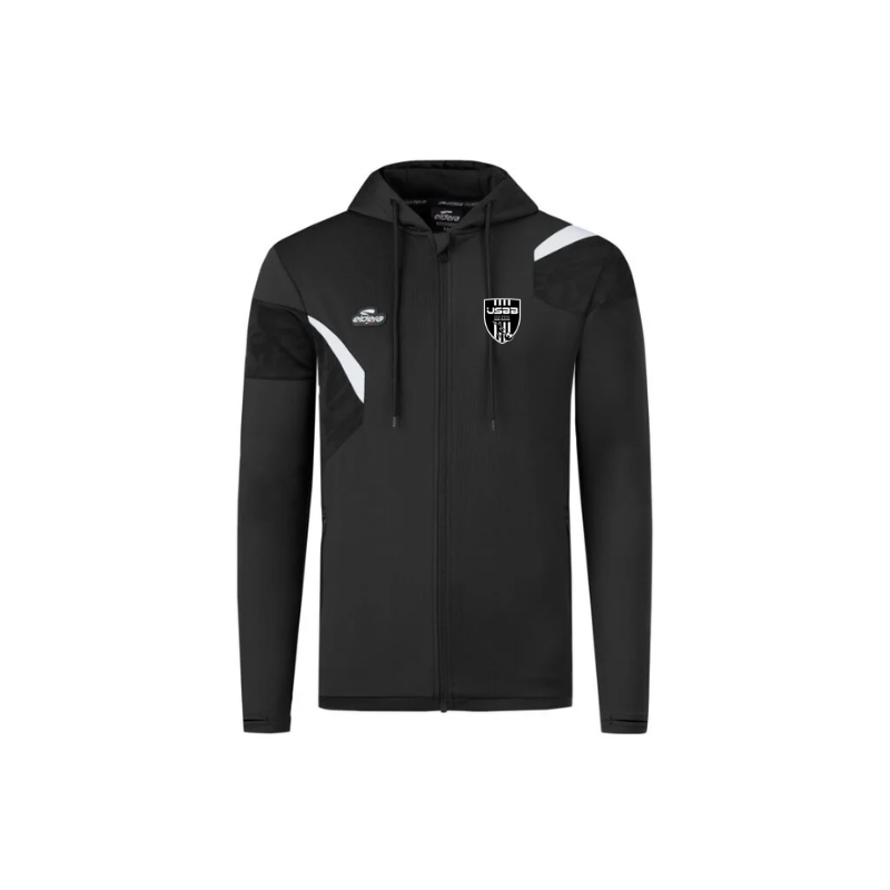 Veste capuche noir Eldera E-Cône