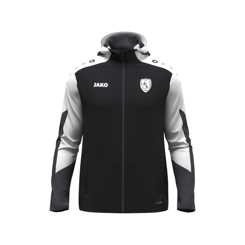 Veste à capuche adulte noir Jako Dynamic