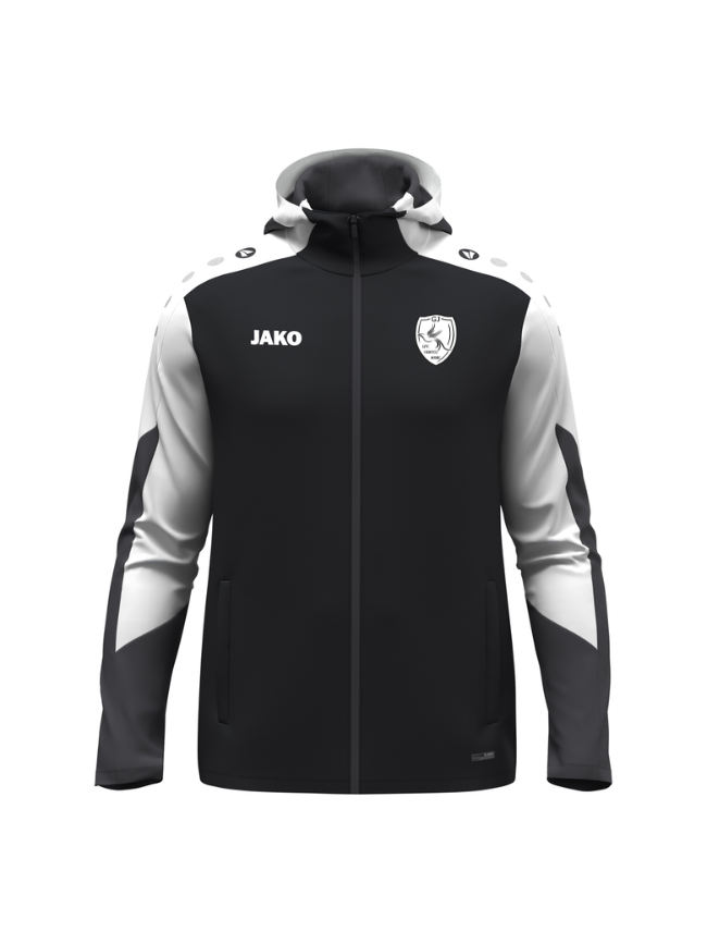 Veste à capuche adulte noir Jako Dynamic