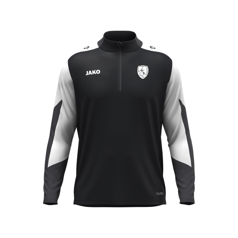 Sweat 1/2 zip enfant noir Jako Dynamic